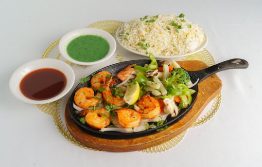 Tandoori Prawns, Indian Restaurant in Maple Leaf Seattle, Jewel of India