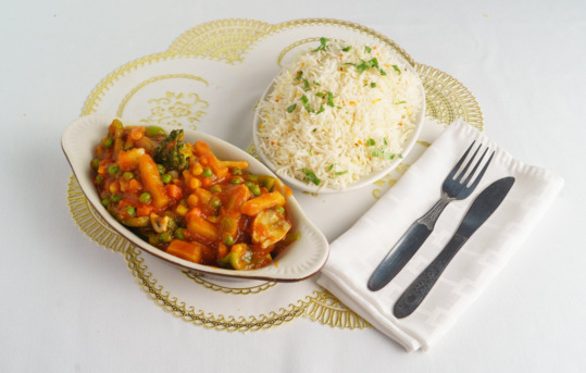Vegetable Jalfrezi, Indian Restaurant in North Beach/Blue Ridge Seattle, Jewel of India